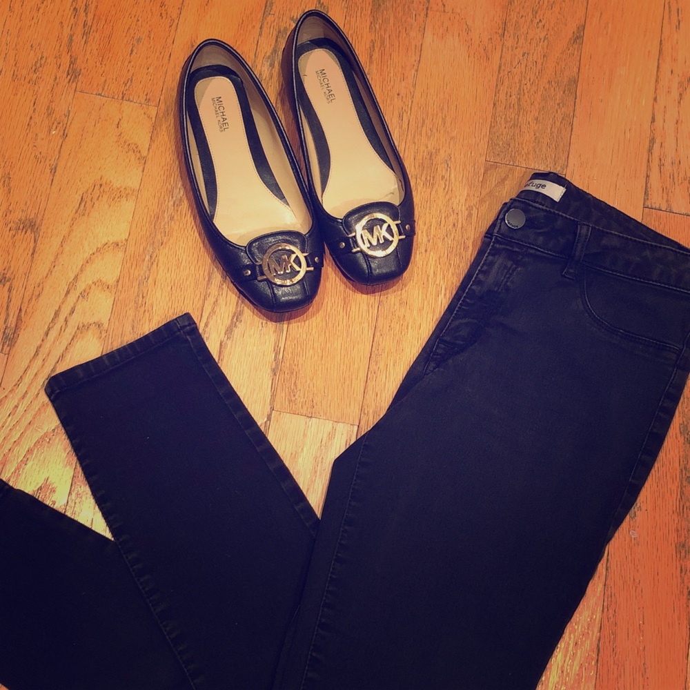 Skinny Comfy Black Pants 🖤